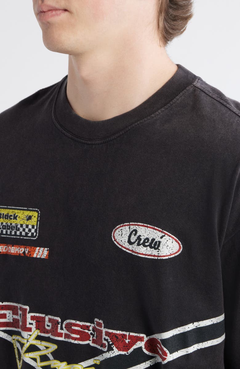 PacSun Elusive Cotton Graphic T-Shirt, Alternate, color, Black