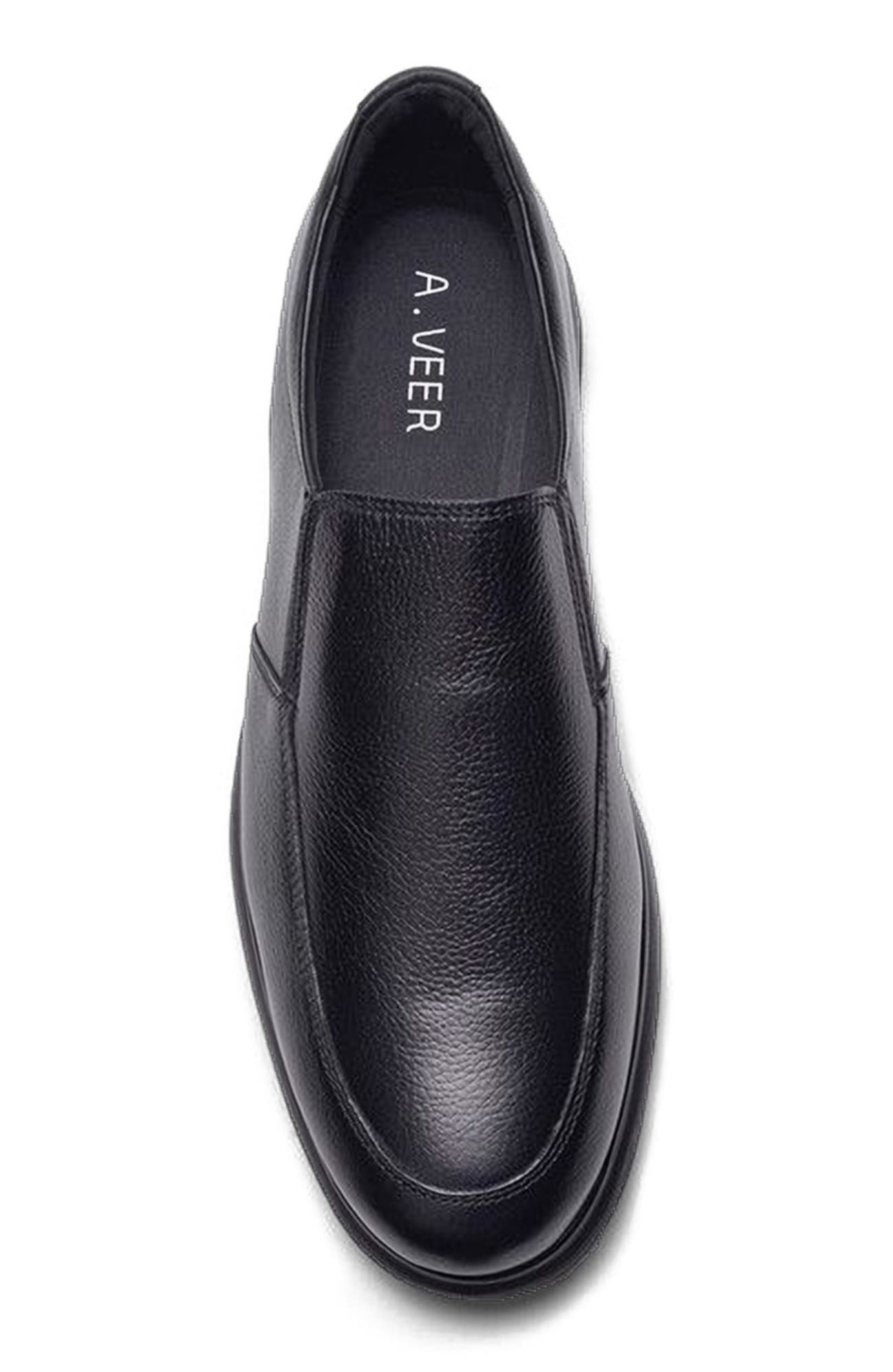 A. Veer Orbit Hybrid Loafer, Alternate, color, Black Leather