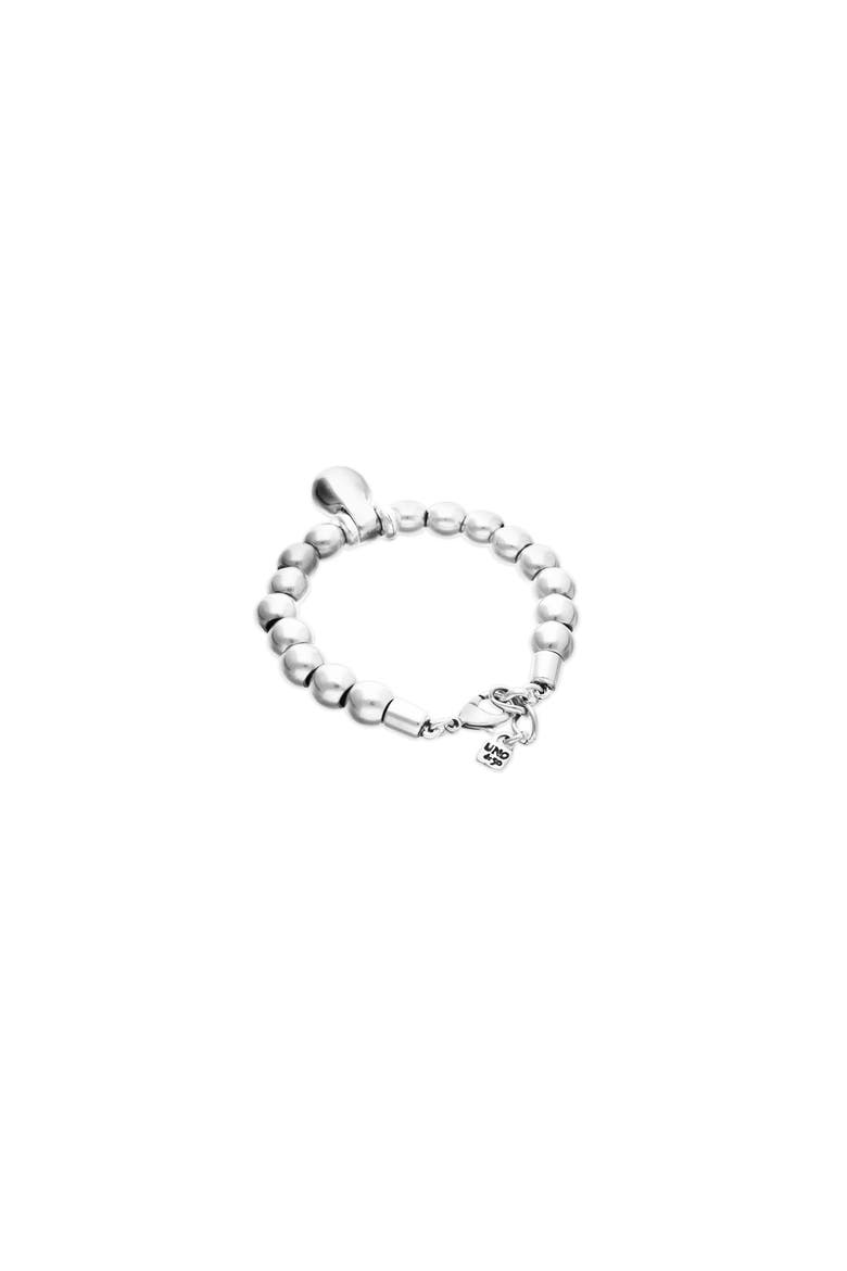 Bracelet with Medium Dials Plated in Sterling Silver and Large Dial, Alternate, color, Silver