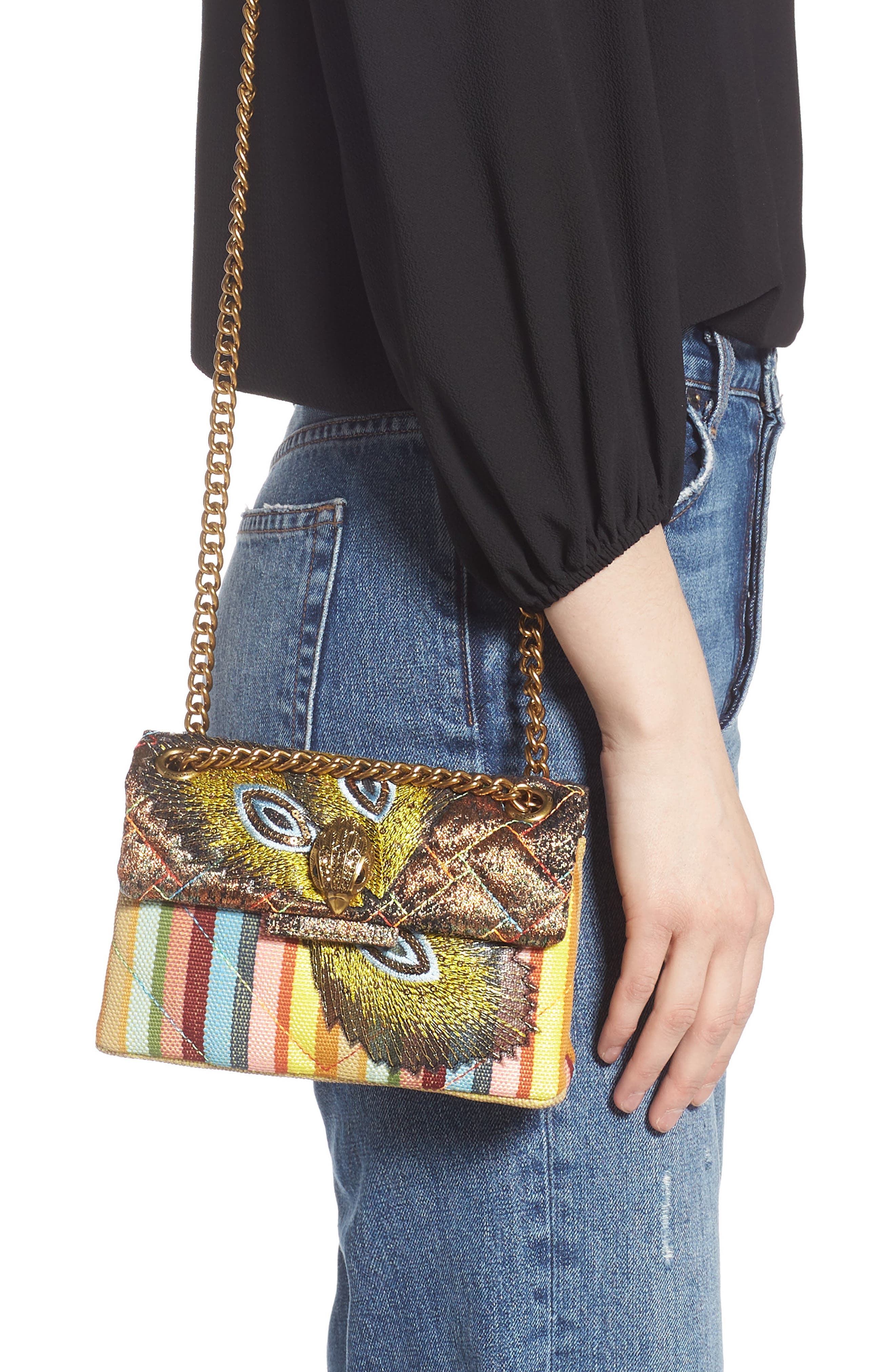 Kurt Geiger London Mini Kensington X Crossbody Bag, Alternate, color, 