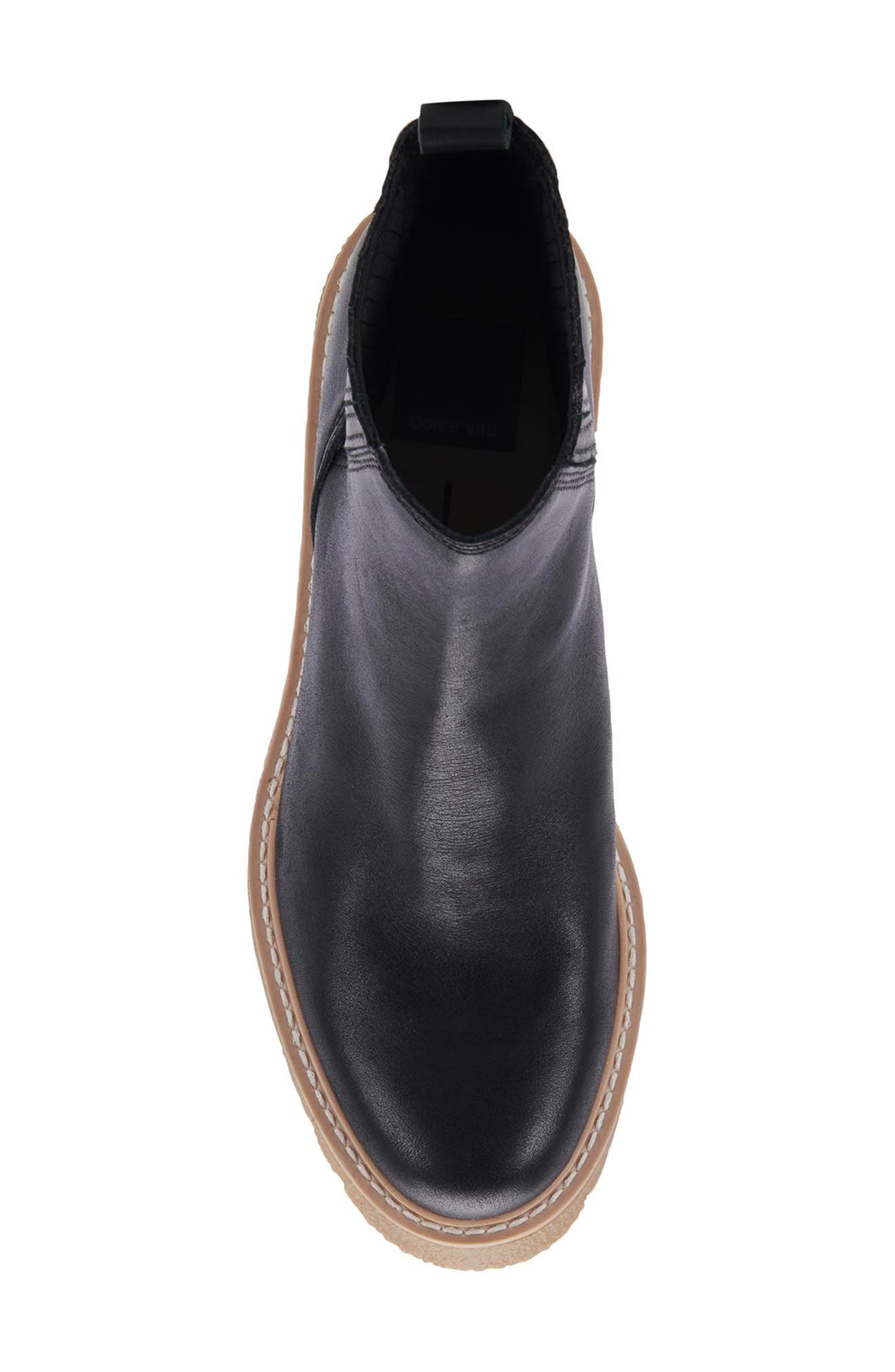 Dolce Vita Harte H2O Waterproof Lug Sole Chelsea Boot, Alternate, color, 