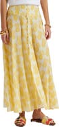 La DoubleJ Ariel Skirt Pineapple Sunflower White