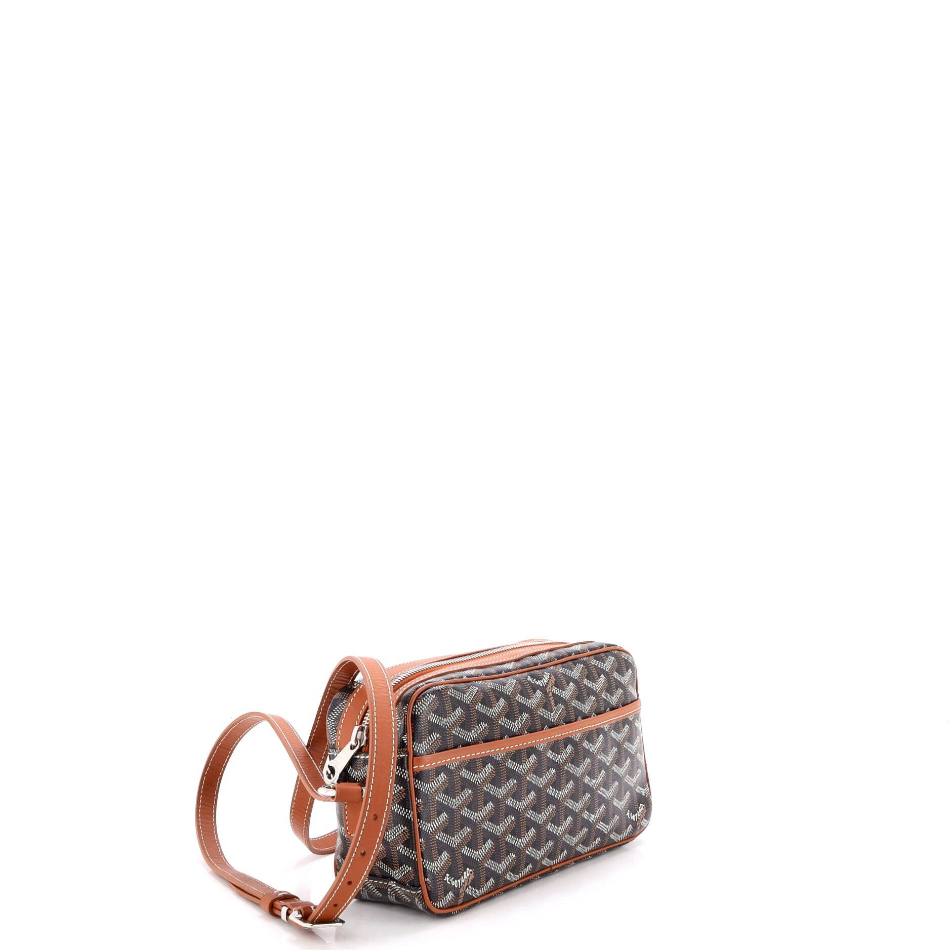 Cap Vert Bag Coated Canvas, Alternate, color, Black