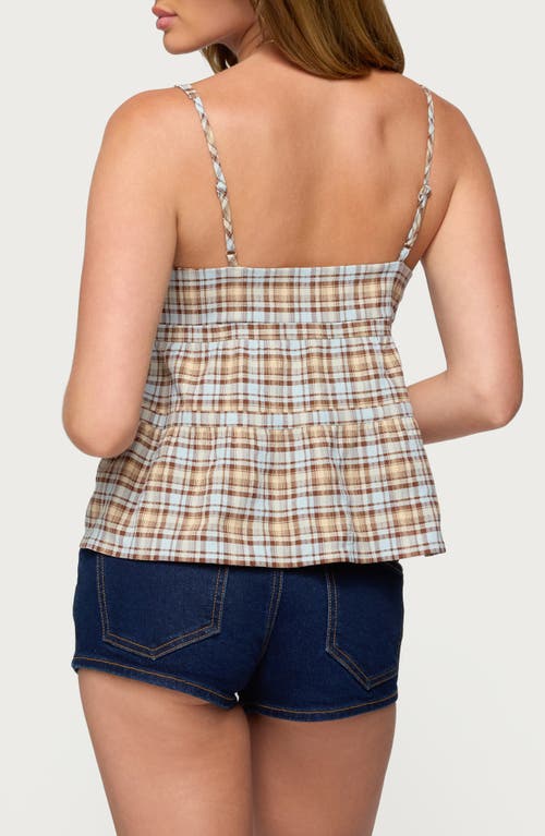 Edikted Mirena Tie Front Paid Camisole In Multi