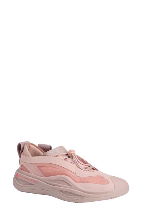 Adidas By Stella Mccartney Low Ground Sneakers In Vapour Pink/turbo/lilac