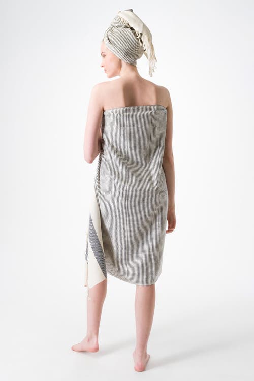 Olive And Linen Olive & Linen Pixel Turkish Towel Set