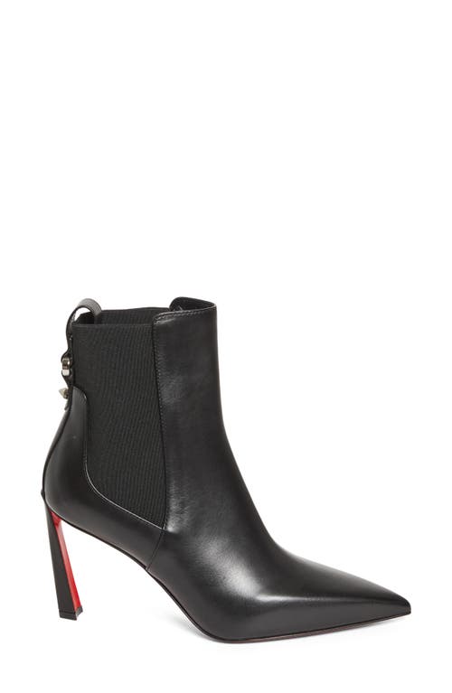 Christian Louboutin Condodo Pointed Toe Chelsea Boot In Black