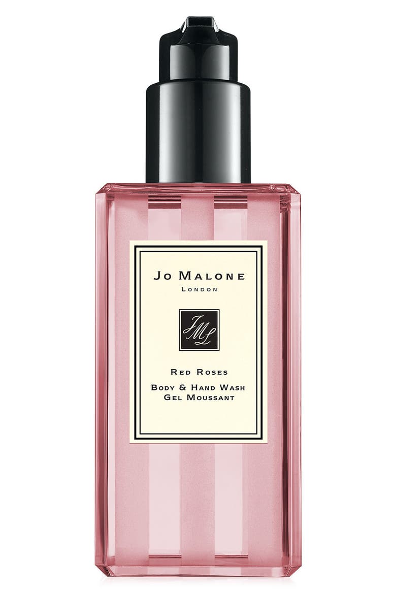 Red Roses Body & Hand Wash, Main, color, NO COLOR