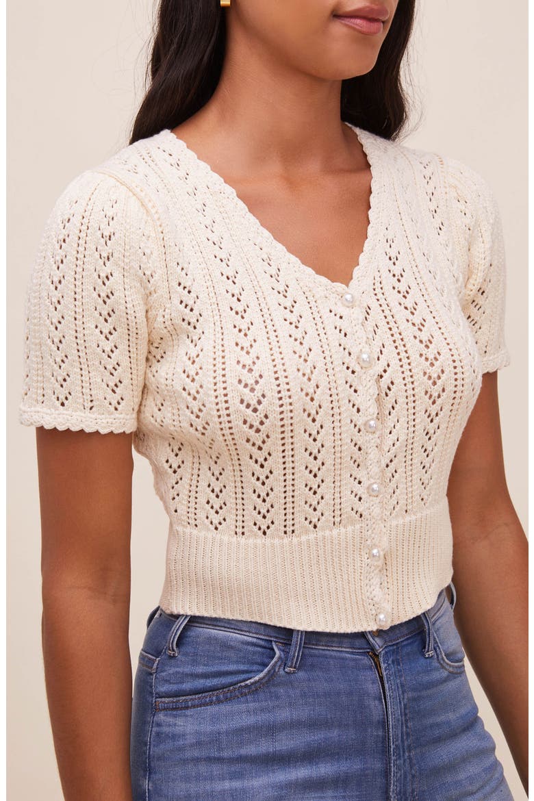 Edina Cardigan, Alternate, color, NATURAL