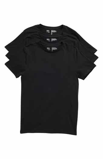 Stretch Cotton Slim Fit 3-Pack Crewneck Undershirts