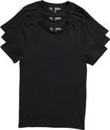 NORDSTROM RACK Stretch Cotton Slim Fit 3-Pack Crewneck Undershirts