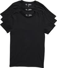 NORDSTROM RACK Stretch Cotton Slim Fit 3-Pack Crewneck Undershirts