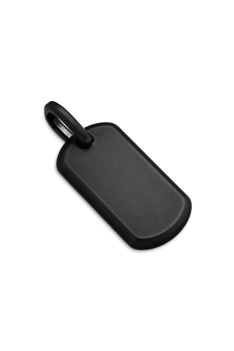 Streamline® Tag, Alternate, color, BLACK TITANIUM