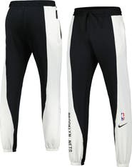 Nike Men's Nike Black/White Brooklyn Nets 2023/24 Authentic Showtime Pants