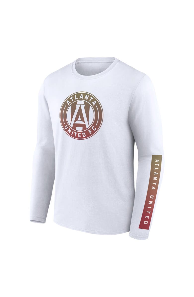 FANATICS Men's Fanatics Branded White Atlanta United FC Long Sleeve T-Shirt, Alternate, color, White