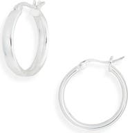 ARGENTO VIVO Sterling Silver Tube Hoop Earrings