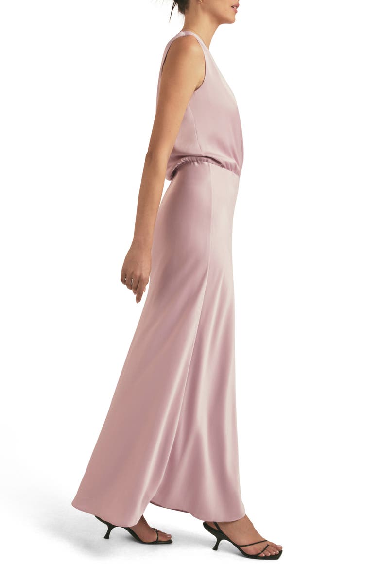 Favorite Daughter Nita Sleeveless Satin Maxi Dress, Alternate, color, 