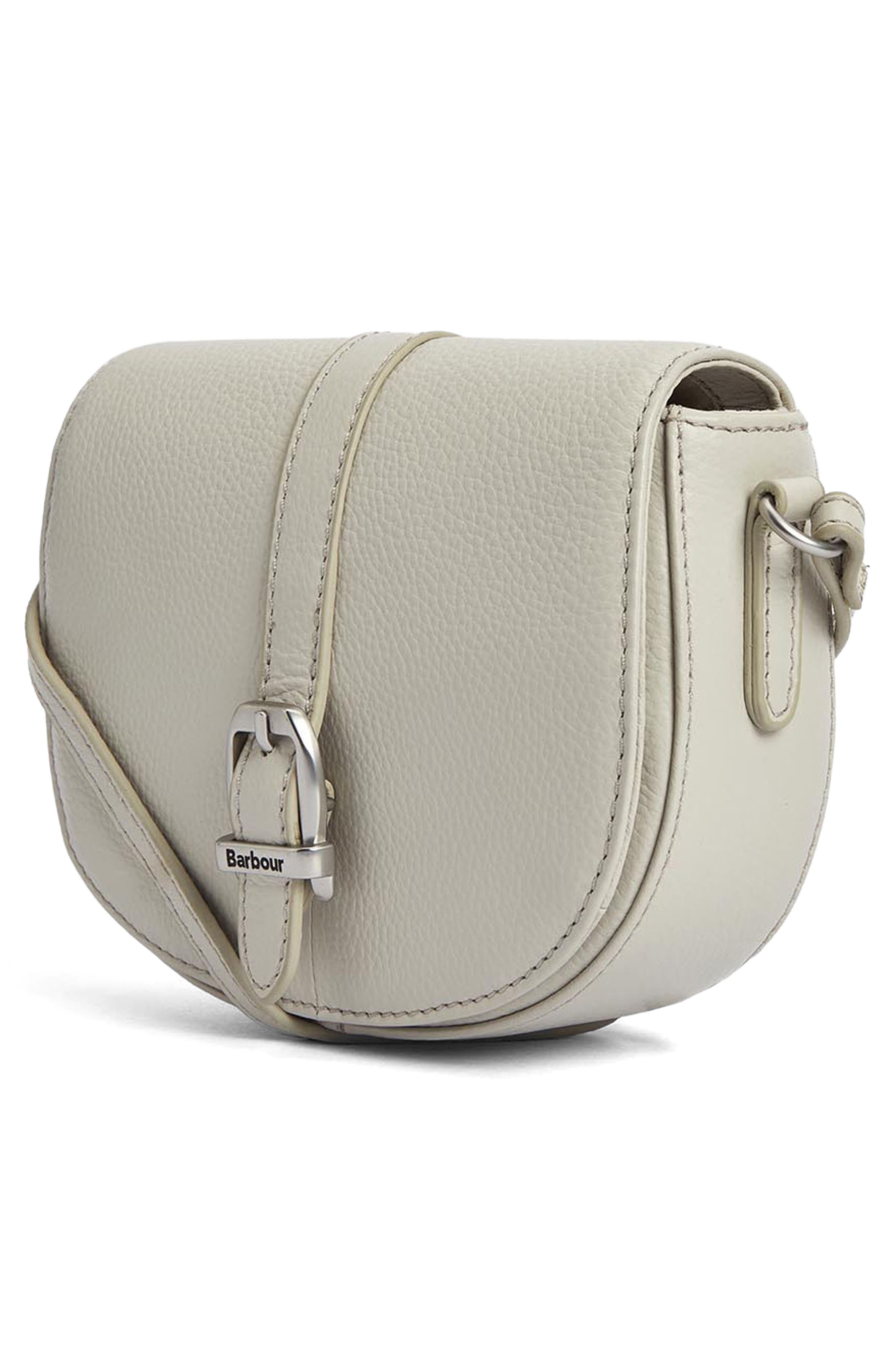 Barbour Laire Leather Saddle Bag, Alternate, color, 