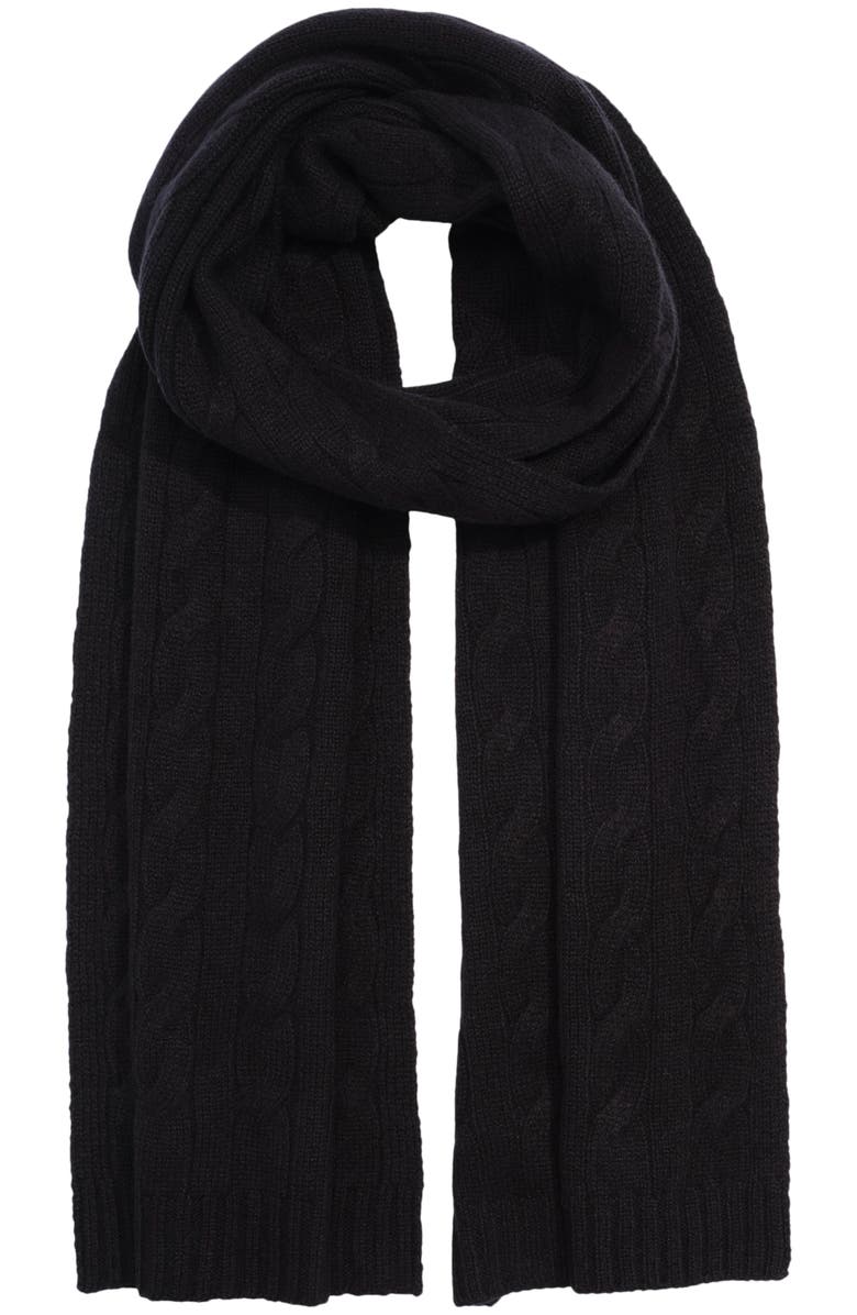 Polo Ralph Lauren Cashmere Cable Scarf, Alternate, color, 