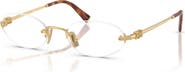 Miu Miu 51mm Oval optical glasses