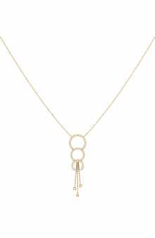 LuvMyJewelry Home Chandelier Trio Diamond Pendant Necklace - 0.18ct.