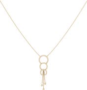 LuvMyJewelry Home Chandelier Trio Diamond Pendant Necklace - 0.18ct.