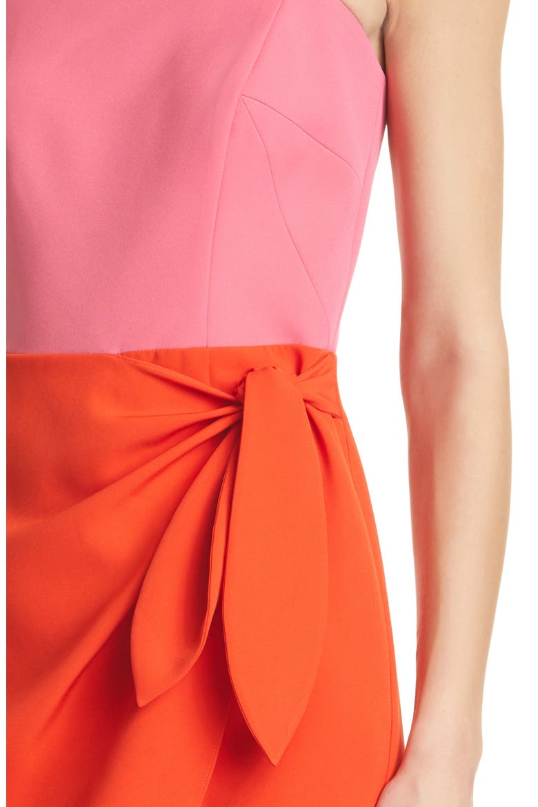 Marissa Cady Colorblock Sheath Dress, Alternate, color, WATERMELON/CORAL