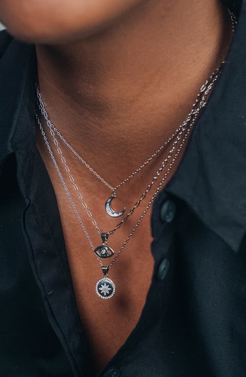 Brae Mother-of-Pearl Pendant Necklace