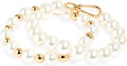 NORDSTROM RACK Faux Pearl Wrap Bracelet