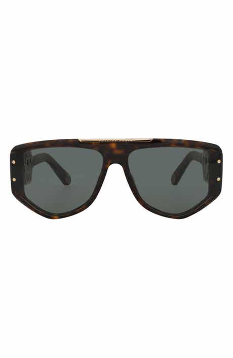 PHILIPP PLEIN 65mm Shield Sunglasses