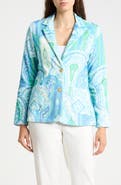 JMCLAUGHLIN Jada Terry Cotton Two Button Blazer