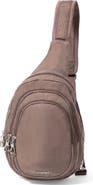 baggallini Securtex Anti-Theft Multi Zip Sling