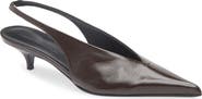 Proenza Schouler Slash Pointed Toe Slingback Pump