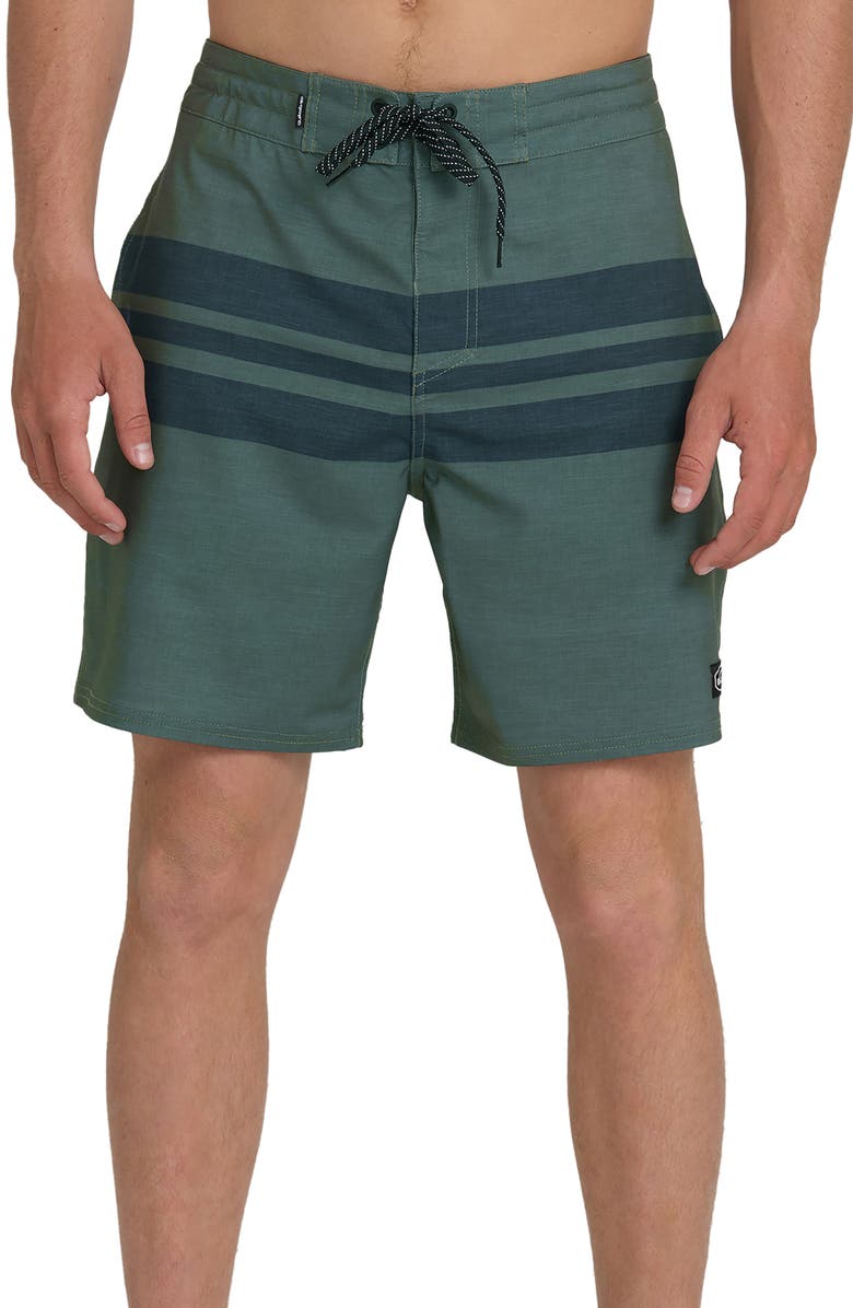 Quiksilver Surfsilk Street Board Shorts, Main, color, Grape Leaf