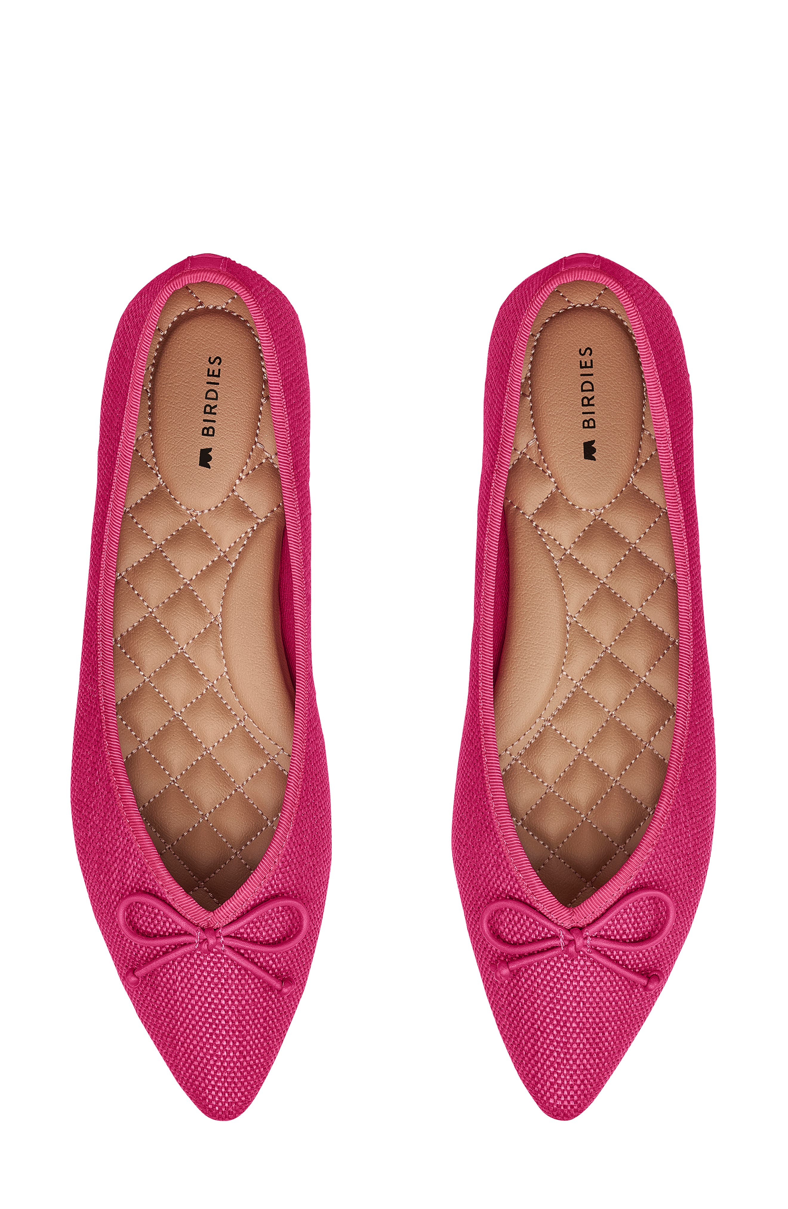 Birdies Goldfinch Pointed Toe Ballet Flat, Alternate, color, 