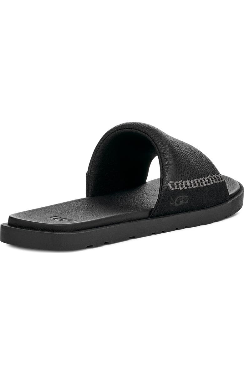 UGG<sup>®</sup> Seaside II Slide Sandal, Alternate, color, Black