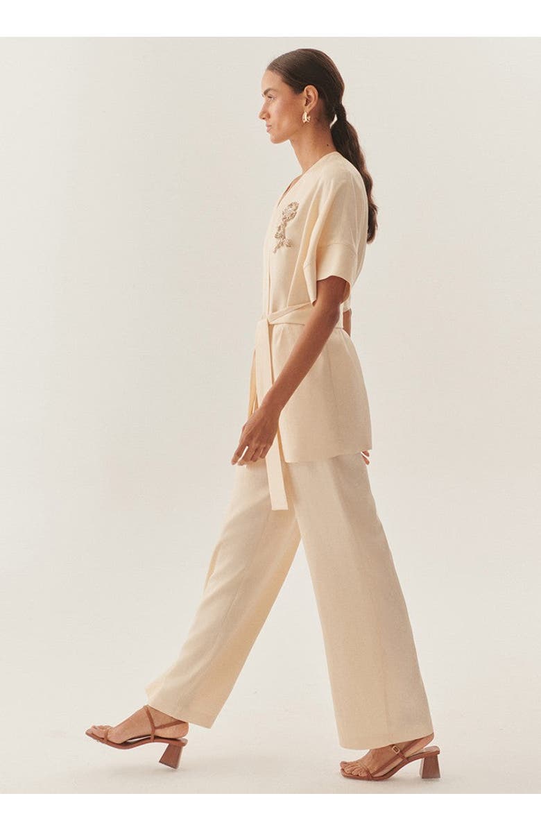 Exquise Ophelia Caftan Jacket, Alternate, color, Beige