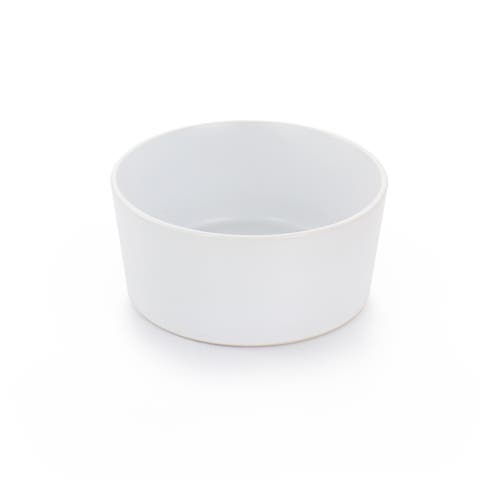 Elama Luxmatte White 16 Piece Dinnerware Set In White