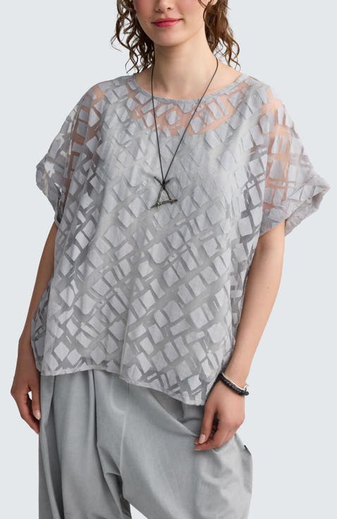 Solenne Layered Hybrid Top