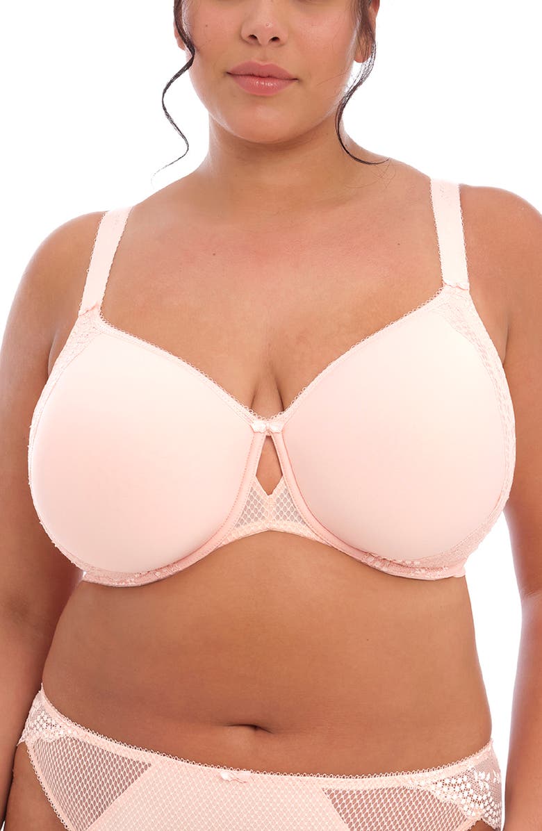 Elomi Charley Full Figure Spacer Underwire Bra, Main, color, Ballet Pink