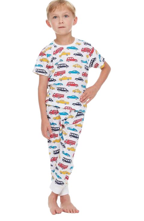 2 Pack Boys' Shortsleeve Pajamas