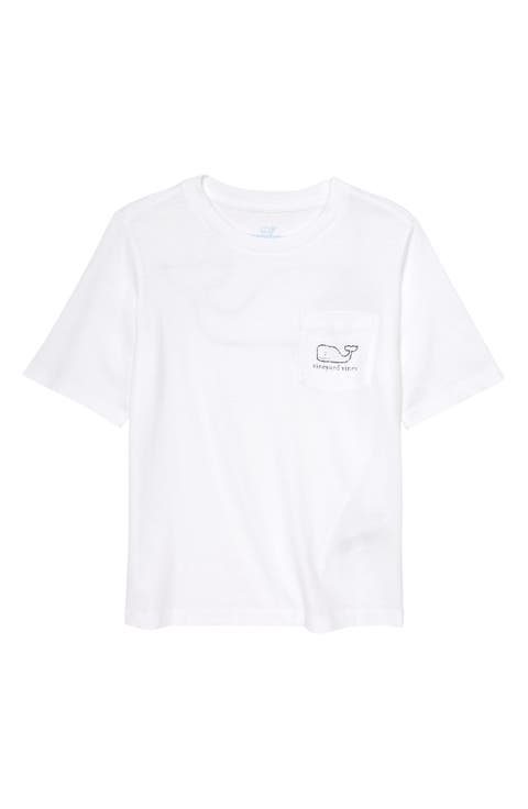 Kids' Whale Logo Pocket Graphic T-Shirt (Toddler, Little Kid & Big Kid)