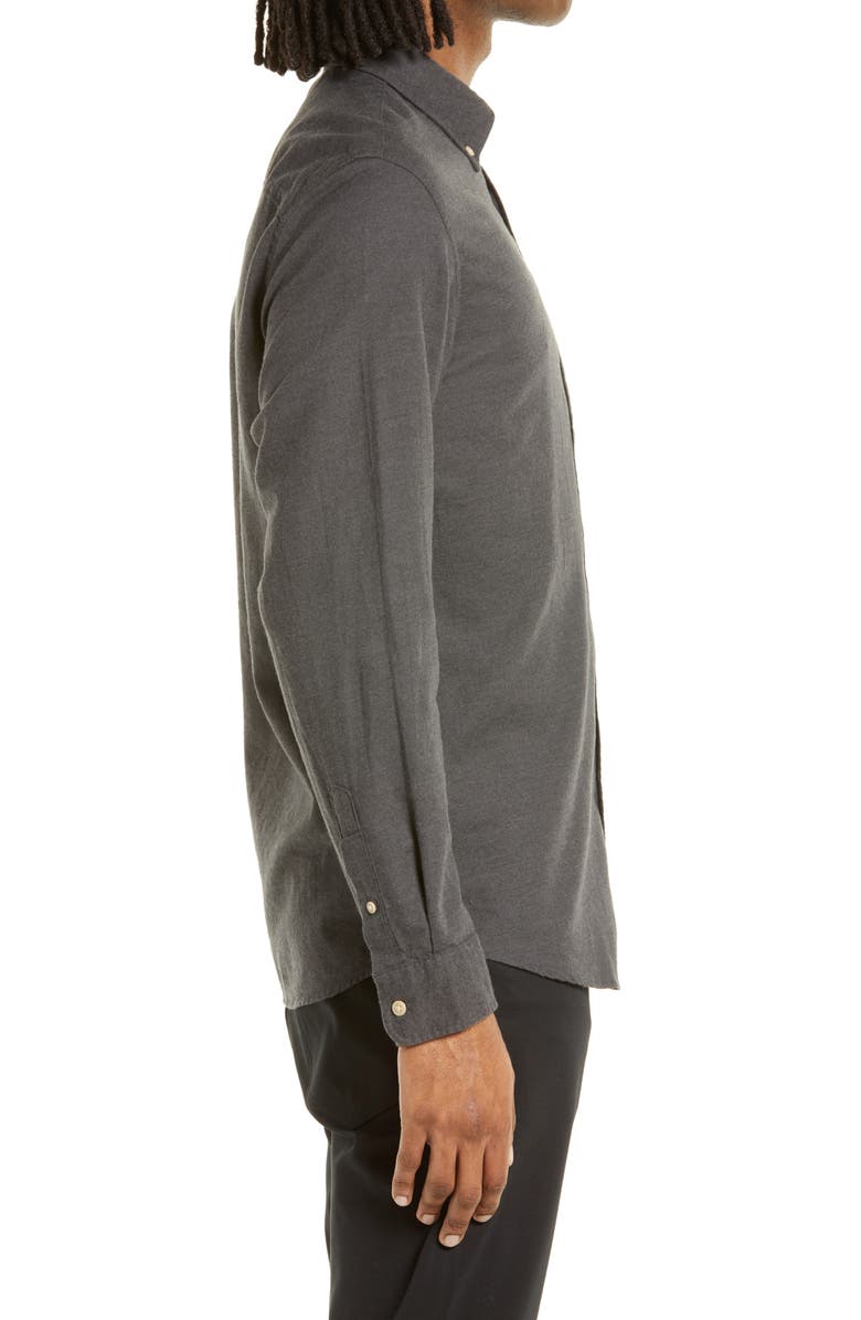 Selected Homme Slim Fit Plaid Flannel Button-Down Shirt, Alternate, color, 