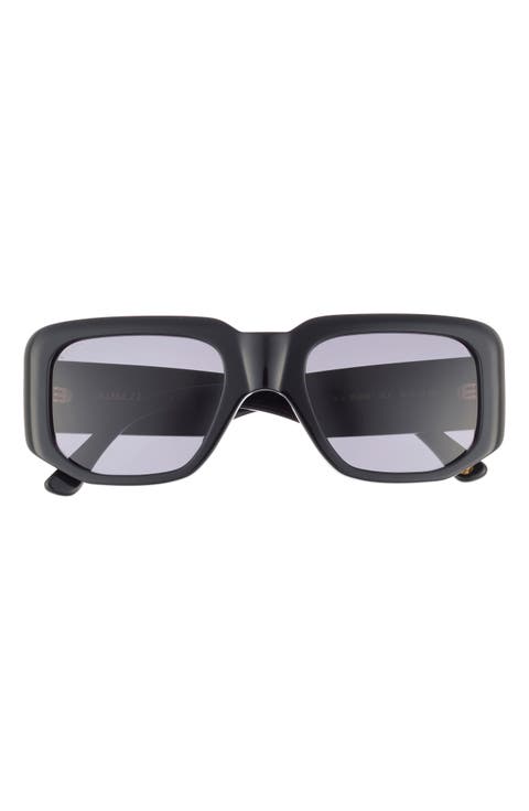 56mm Rectangle Sunglasses