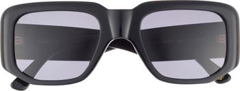 56mm Rectangle Sunglasses
