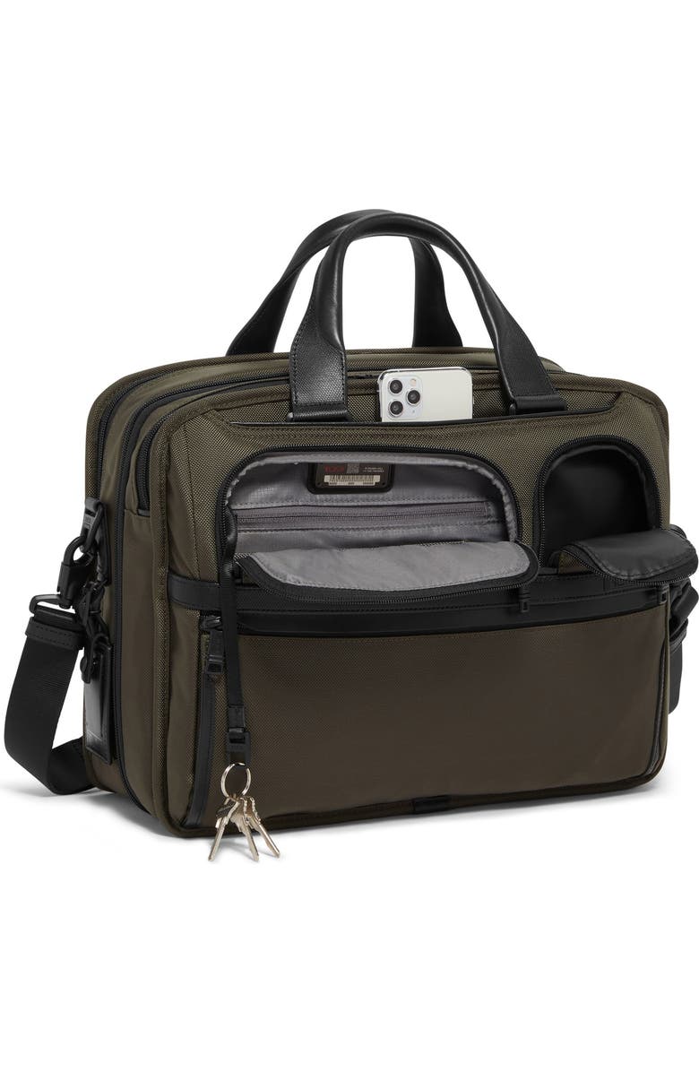TUMI Alpha Expandable Laptop Briefcase, Alternate, color,