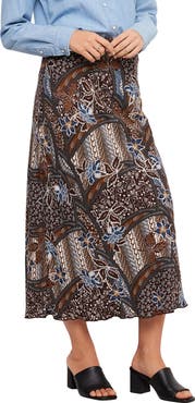 Karen Kane Bias Cut Midi Skirt