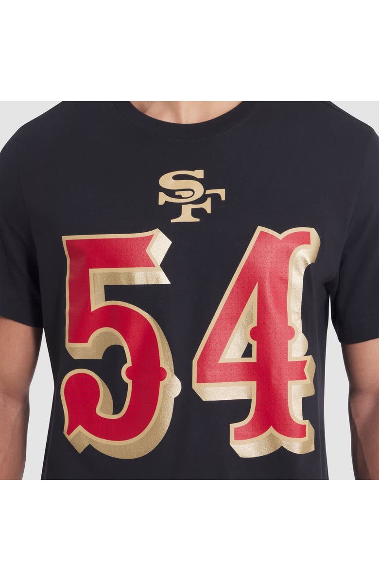Nike Men's Nike Fred Warner Black San Francisco 49ers 2025 Rivalries Collection Player Name & Number T-Shirt, Alternate, color,