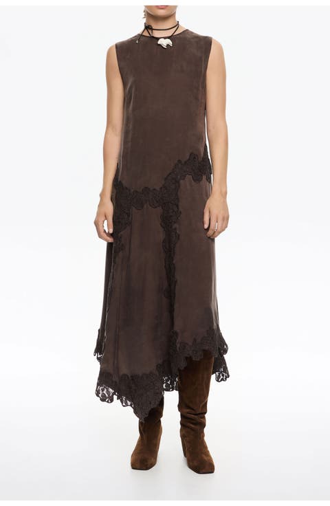 Lace Sleeveless Dress