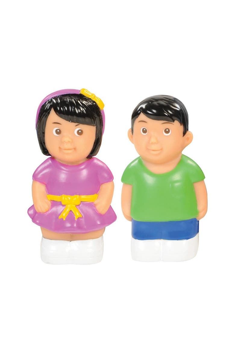 Asian Family Set - 4 Pieces, Alternate, color, Multicolored
